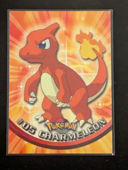 Charmeleon #05, Pokemon TCG Blue Logo Topps TV Animation Edition, Reg, - Image 1