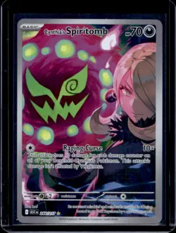 2026 Pokemon Ascended Heroes Cynthia's Spiritomb Illustration Rare #244/217 - Image 1