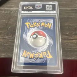 Pokemon Gengar 1st Edition Fossil Card 20/62 PSA grade 8 - Image 2