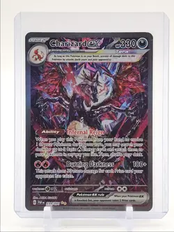 CHARIZARD EX 2024 POKEMON PALDEAN SPECIAL ILLUSTRATION RARE B 234/091 Q0878 - Image 1