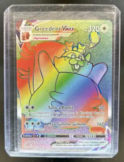 2021 Pokemon SWSH Fusion Strike Greedent VM #272/264 - Image 1
