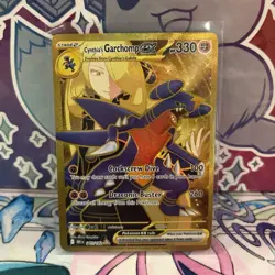 Pokemon Cynthia's Garchomp EX 241/182 SV10 Destined Rivals Holo 330 HP - Image 1