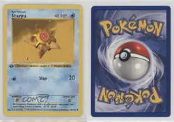 Staryu Shadowless 1st Ed. Pokemon Base Set #65 1999 - Image 3