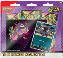 Pokemon Mega Evolution - Ascended Heroes Tech Sticker Collection (Gastly Promo) - Image 1