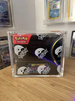 Pokemon Phantasmal Flames Booster Box – New Sealed (36 packs) - With Acrylic - Image 1