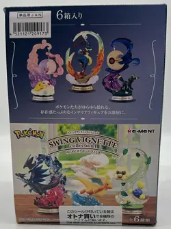 Re-Ment Pokemon Pokemon SWING VIGNETTE Collection 4 Set of 6 Complete Box 2025 - Image 1