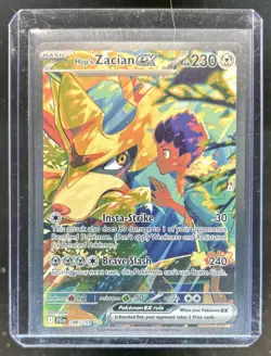 2025 Pokemon Journey Together Hop's Zacian ex #186/159 - Image 1