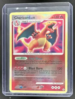2007 Pokemon Diamond & Pearl Secret Wonders Charizard Holo #3/132 - Image 1