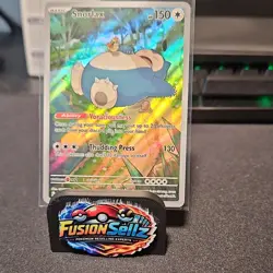 Pokemon Snorlax Promo Holo 150 HP 051 Scarlet & Violet Basic 2023 - Image 1