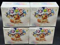 Lot of (4) Pokemon Center Exclusive Prismatic Evolutions Elite Trainer Boxes PC - Image 1