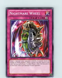 Yu-Gi-Oh TCG Nightmare Wheel BP01-EN096 1st Edition Regular Common Card NM - Image 1