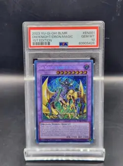 Psa 10 Dark Magician The Knight Of Dragon Magic 1st Edition 2023 Yu-Gi-Oh - Image 1
