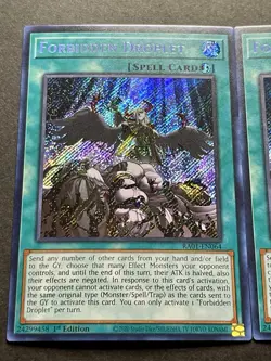 3x Forbidden Droplet | RA01-EN064 | Secret Rares | NM | 1st Edition | YuGiOh! - Image 3