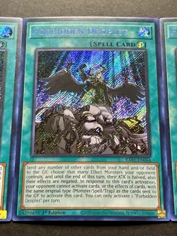 3x Forbidden Droplet | RA01-EN064 | Secret Rares | NM | 1st Edition | YuGiOh! - Image 5