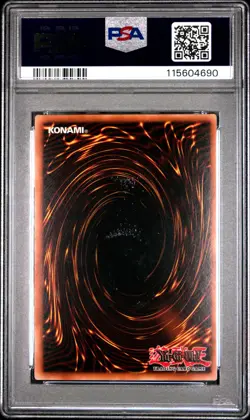 2003 YU-GI-OH! STARTER DECK: JOEY 1ST ED #001 RED-EYES B. DRAGON PSA 9 - Image 2