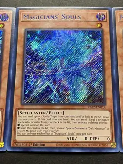 3x Magicians' Souls | RA02-EN014 | Secret Rares | NM | 1st Editions | YuGiOh! - Image 5