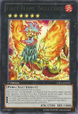 Hazy Flame Basiltrice - CBLZ-EN049 - Rare - Unlimited Edition - Moderately Playe - Image 1