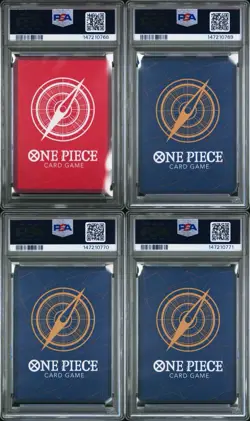 One Piece 3rd Anniversary Tournament Sequential Set (4) Luffy Ace Sabo PSA 10 - Image 2