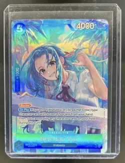 2026 One Piece Heroines Edition Nefeltari Vivi Super Rare #EB03-024 - Image 1