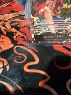 One Piece Monkey.D.Luffy 2nd Anniversary Stamped ALTERNATE ART LEADER NEAR MINT - Image 5