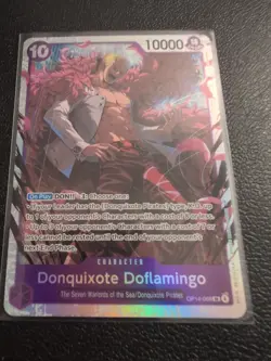 One Piece TCG English OP14-069 Donquixote Doflamingo SR Foil - Image 1