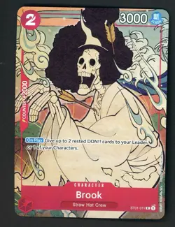 One Piece ST01-011 Brook English Version 1st Anniversary Set - Image 1