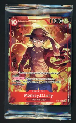 #1 One Piece English ST10-006 Monkey D Luffy Treasure Boosters Set Sealed - Image 1