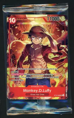#12 One Piece English ST10-006 Monkey D Luffy Treasure Boosters Set Sealed - Image 1