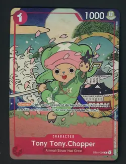 One Piece ST01-006 Tony Tony Chopper English Version 1st Anniversary Set - Image 1