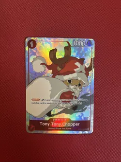 Tony Tony.Chopper (Gift Collection 2023) ST01-006 One Piece Promo NM Santa - Image 1