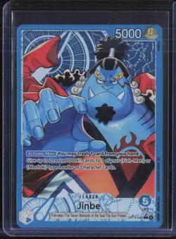 One Piece Azure Sea's Seven #OP14-040 Jinbe Alternate Art - Image 1
