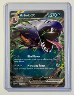 Pokemon TCG Arbok ex 024/165 Holo Double Rare - Scarlet & Violet 151 Set - NM - Image 1