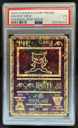 2000 Pokemon Movie Promos Ancient Mew #NNO PSA 3 - Image 1