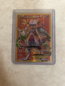 Pokemon Mewtwo EX 164/162 Breakthrough Secret Rare Full Art Holo Basic - Image 3