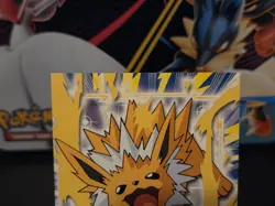 2000 Topps Pokemon Series 3 #135 Jolteon TV Animation Edition Blue Logo - Image 2