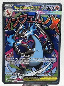 Pokemon Mega Charizard X EX 023 Me: Mega Evolution Promo Holo 360 HP - Image 1