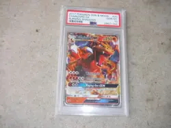 2017 POKEMON S & M CHARIZARD GX BURNING SHADOWS #20 POKEMON PSA 10 CHARIZARD - Image 1
