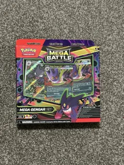 NEW Factory Sealed 2025 Pokemon Mega Battle Deck Mega Gengar ex -English -TCG - Image 1