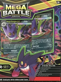 NEW Factory Sealed 2025 Pokemon Mega Battle Deck Mega Gengar ex -English -TCG - Image 4