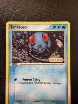 2006 Pokemon EX Legend Maker Tentacool 66/92 Reverse Holo Stamped LP - Image 2