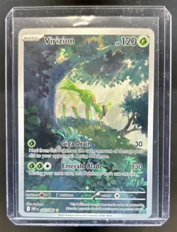 2025 Pokemon White Flare Virizion Illustration Rare #095/086 - Image 1