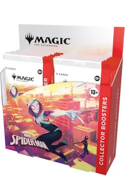Magic: The Gathering Marvel’s Spider-Man Collector Booster Box 12 Packs PREORDER - Image 1