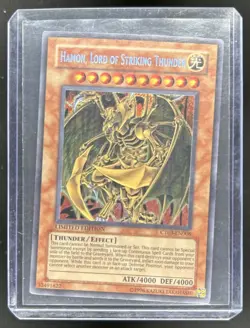 2006 Yu-Gi-Oh! Limited Hamon, Lord of Striking Thunder #CT03-EN006 - Image 1