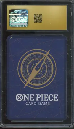 2025 One Piece Premium Booster Vol 2 Rare Roronoa Zoro Pristine CGC 10 - Image 2