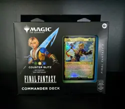 MTG Magic The Gathering Final Fantasy X Commander Deck Sealed Counter Blitz - Image 1