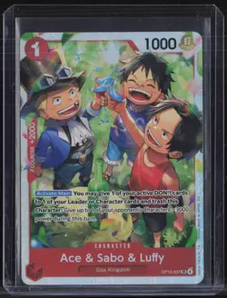 One Piece Goa Kingdom #OP13-007 Ace & Sabo & Luffy #3 - Image 1