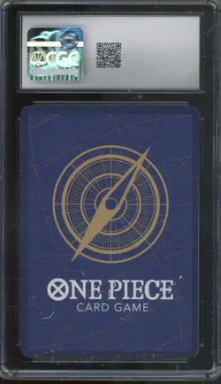 2025 One Piece Carrying On His Will Super Rare Ace Solo & Luffy Gem Mint CGC 10 - Image 2
