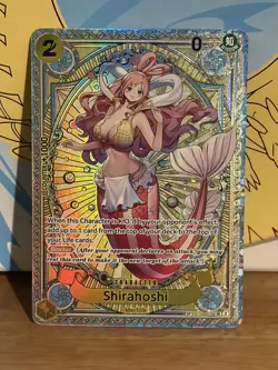 Shirahoshi SP EB01-057 OP11 A Fist of Divine Speed One Piece TCG English Mint - Image 1