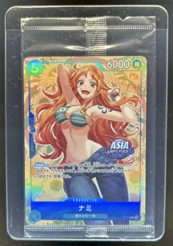 2025 One Piece Japanese Asia Mini Tin Nami Promo Sealed #P-112 - Image 1