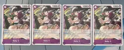 Baby 5 Playset - OP14-072 x4 - The Azure Sea's Seven - One Piece TCG - English - Image 1